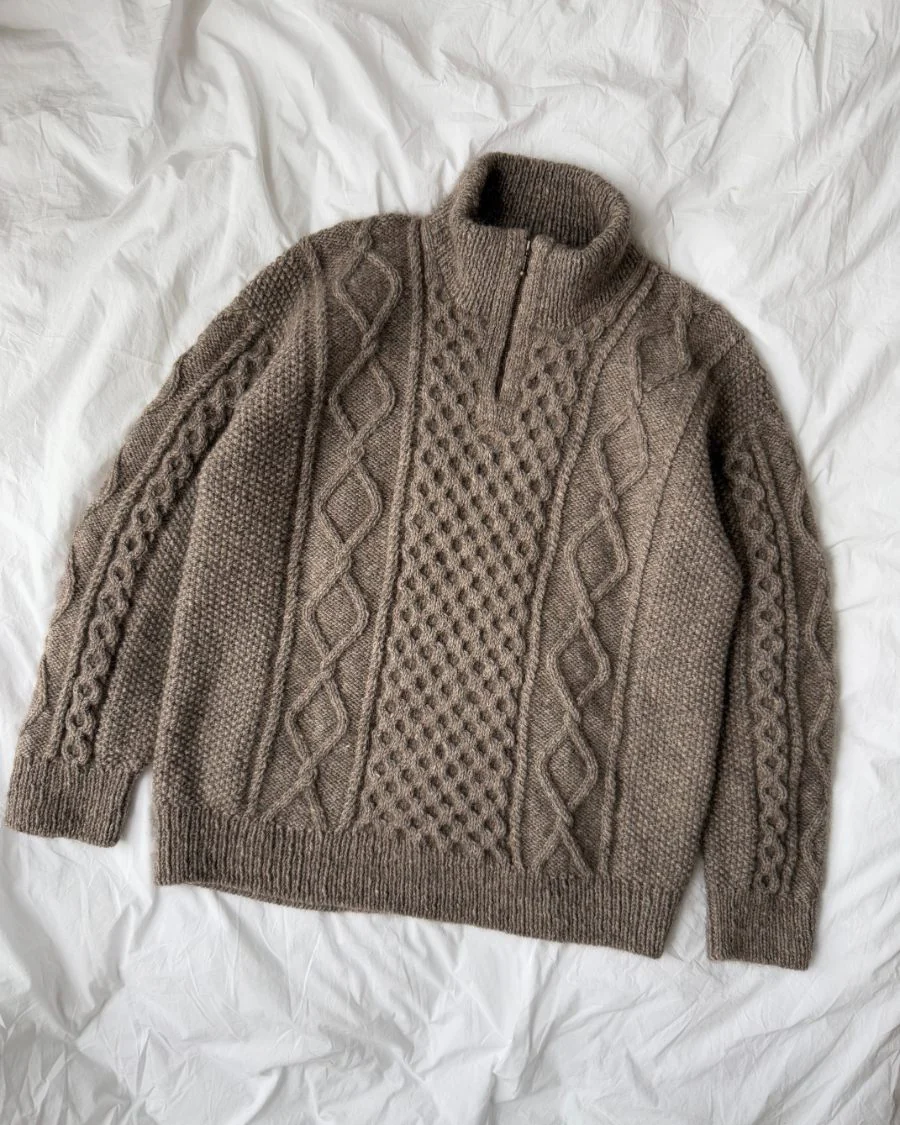 Dagmar Zipper Sweater Man - Image 2